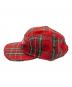 SUPREME (シュプリーム) 20FW Washed Chino Twill Camp Cap/ウォッシュチノツイルキャンプキャップ Red Tartan サイズ:なし：8000円