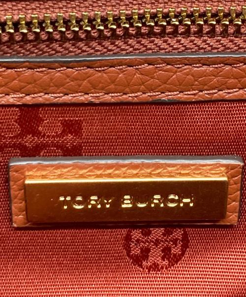 TORY BURCH（トリーバーチ）TORY BURCH (トリーバーチ) Britten Saddle Bag/ブリテンサドルバッグ ブラウン サイズ:なしの古着・服飾アイテム