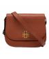 TORY BURCH（トリーバーチ）の古着「Britten Saddle Bag/ブリテンサドルバッグ」｜ブラウン
