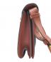 中古・古着 TORY BURCH (トリーバーチ) Britten Saddle Bag/ブリテンサドルバッグ ブラウン サイズ:なし：15000円