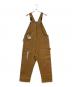 CarHartt (カーハート) DUCK BIB OVERALLS ブラウン サイズ:W38 未使用品：15000円