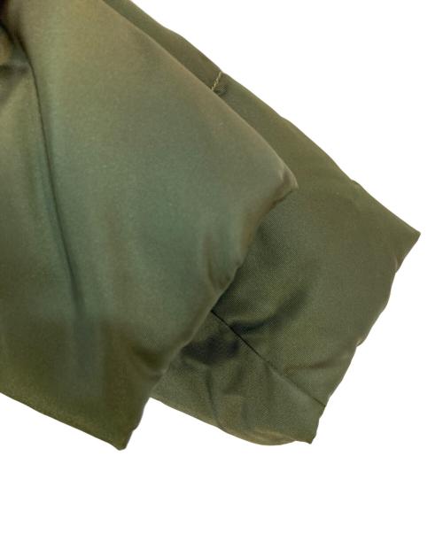 PRADA（プラダ）PRADA (プラダ) ミンクファーダウンジャケット カーキ サイズ:40の古着・服飾アイテム