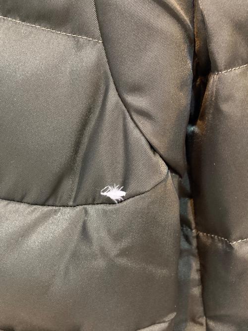 PRADA（プラダ）PRADA (プラダ) ミンクファーダウンジャケット カーキ サイズ:40の古着・服飾アイテム