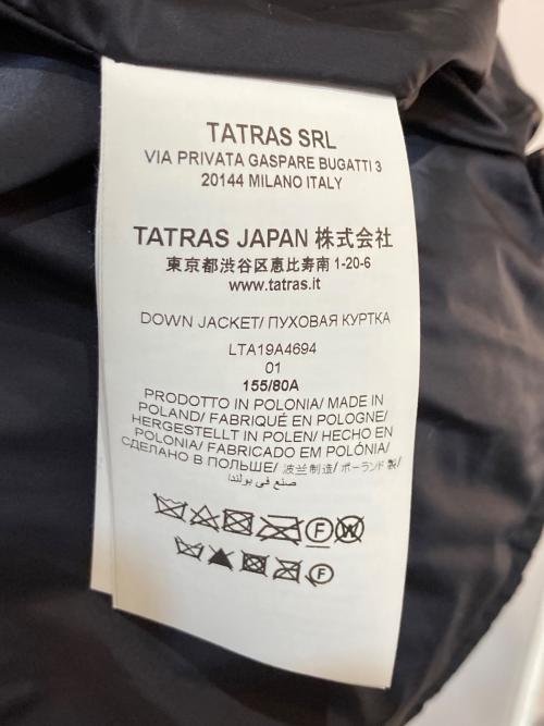 TATRAS（タトラス）TATRAS (タトラス) POLITEAMA /ポリテアマダウンコート ブラック サイズ:1の古着・服飾アイテム