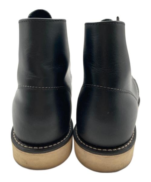RED WING（レッドウィング）RED WING (レッドウィング) 6-inch Classic Round レースアップブーツ ブラック サイズ:24㎝の古着・服飾アイテム