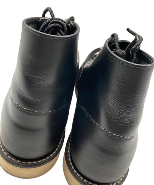 RED WING（レッドウィング）RED WING (レッドウィング) 6-inch Classic Round レースアップブーツ ブラック サイズ:24㎝の古着・服飾アイテム