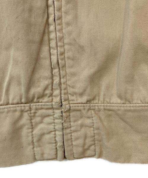 5-60s  VINTAGE（ビンテージ）5-60s 　VINTAGE (ビンテージ) 5-60s ジップアップジャケット ベージュ サイズ:40の古着・服飾アイテム