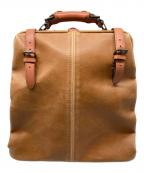 木和田キワダ）の古着「ダレスリュック」｜キャメル