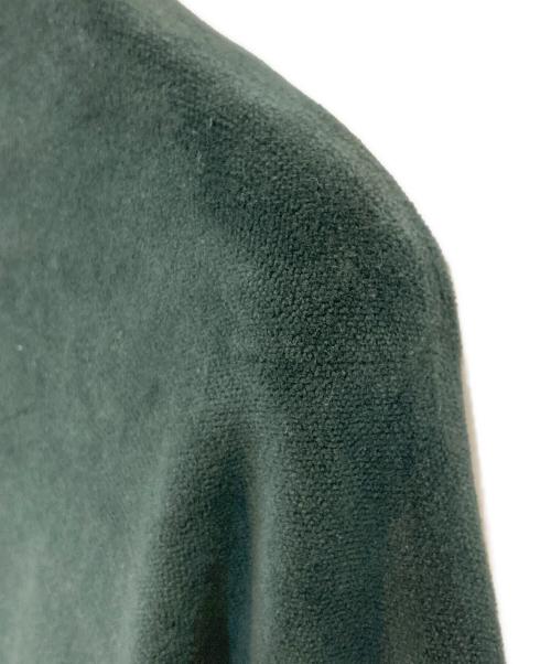 SEASON 5（シーズン5）SEASON 5 (シーズン5) ワンポイントベロアスウェット グリーン サイズ:Lの古着・服飾アイテム