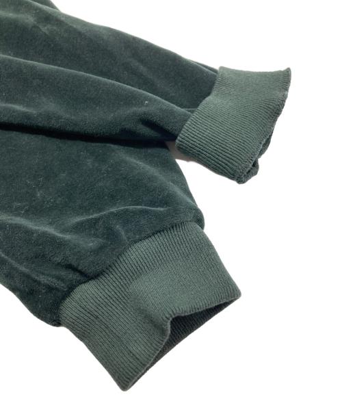 SEASON 5（シーズン5）SEASON 5 (シーズン5) ワンポイントベロアスウェット グリーン サイズ:Lの古着・服飾アイテム