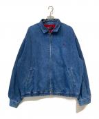 POLO RALPH LAURENポロ・ラルフローレン）の古着「90s 裏地付 デニムスイングトップ」｜インディゴ