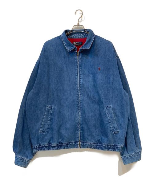 POLO RALPH LAUREN（ポロ・ラルフローレン）POLO RALPH LAUREN (ポロ・ラルフローレン) 90s 裏地付 デニムスイングトップ インディゴ サイズ:XXLの古着・服飾アイテム