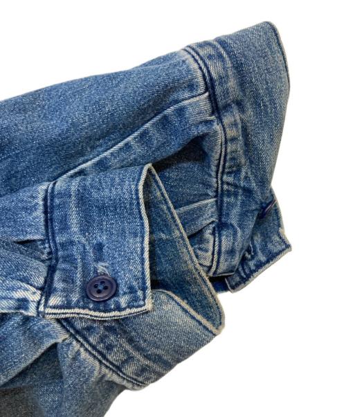 POLO RALPH LAUREN（ポロ・ラルフローレン）POLO RALPH LAUREN (ポロ・ラルフローレン) 90s 裏地付 デニムスイングトップ インディゴ サイズ:XXLの古着・服飾アイテム