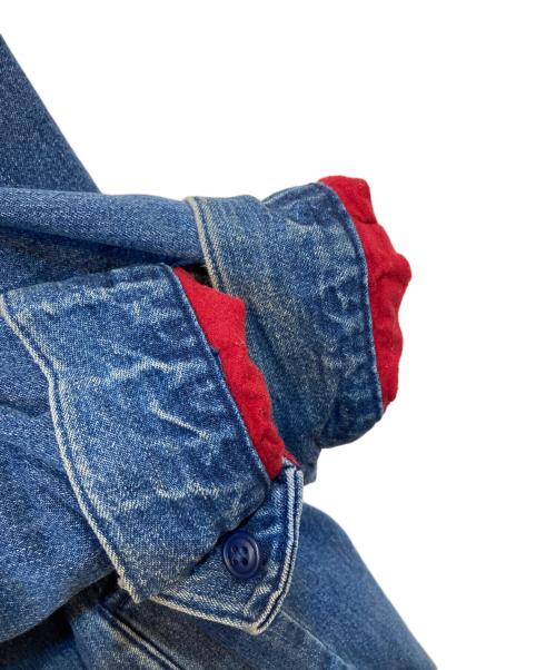 POLO RALPH LAUREN（ポロ・ラルフローレン）POLO RALPH LAUREN (ポロ・ラルフローレン) 90s 裏地付 デニムスイングトップ インディゴ サイズ:XXLの古着・服飾アイテム