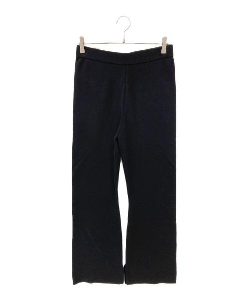 MUSE de Deuxieme Classe（ミューズ ドゥーズィエム クラス）MUSE de Deuxieme Classe (ミューズ ドゥーズィエム クラス) SMOOTH KNIT パンツ ブラック サイズ:38 未使用品の古着・服飾アイテム