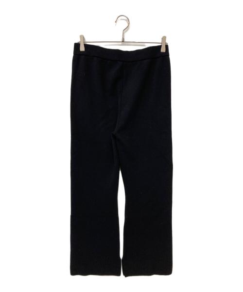 MUSE de Deuxieme Classe（ミューズ ドゥーズィエム クラス）MUSE de Deuxieme Classe (ミューズ ドゥーズィエム クラス) SMOOTH KNIT パンツ ブラック サイズ:38 未使用品の古着・服飾アイテム