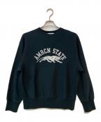 Americanaアメリカーナ）の古着「AMRCN STATE SWEAT」｜ブラック