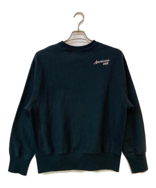 Americana（アメリカーナ）Americana (アメリカーナ) AMRCN STATE SWEAT ブラック サイズ:Mの古着・服飾アイテム