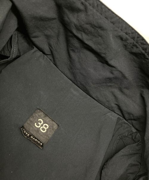 SCYEBASICS（サイベーシックス）SCYEBASICS (サイベーシックス) アジャスタブルレングコート ネイビー サイズ:38の古着・服飾アイテム