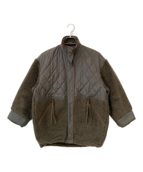 upper hights（アッパーハイツ）upper hights (アッパーハイツ) THE FUN  フリースジャケット ベージュの古着・服飾アイテム