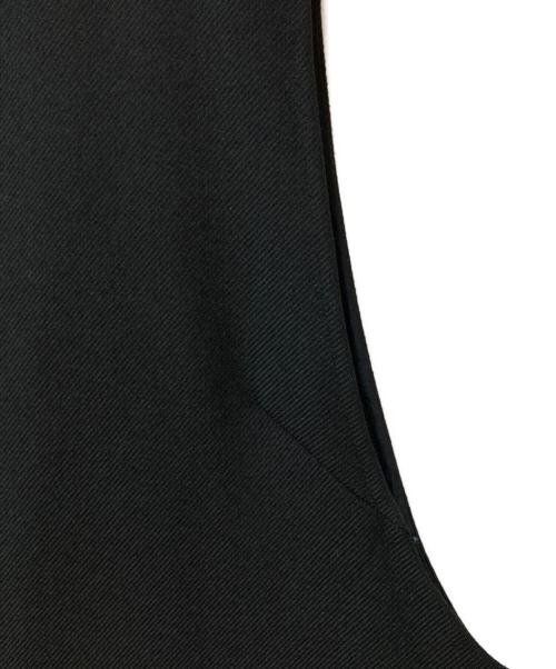 journal standard L'essage（ジャーナルスタンダード レサージュ）journal standard L'essage (ジャーナルスタンダード レサージュ) DRYツイルスリットワンピース ブラック サイズ:Freeの古着・服飾アイテム