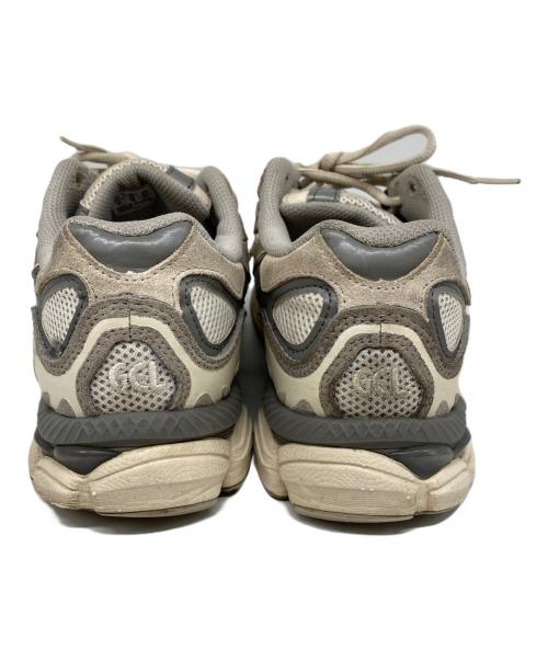 asics（アシックス）asics (アシックス) GEL-NYC ローカットスニーカー CREAM/OYSTER GREY サイズ:24の古着・服飾アイテム