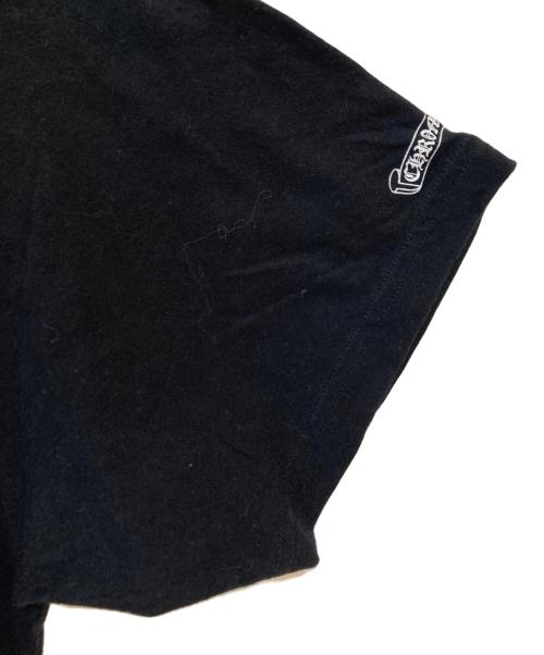 CHROME HEARTS（クロムハーツ）CHROME HEARTS (クロムハーツ) スクロールラベルtシャツ ブラック サイズ:XLの古着・服飾アイテム