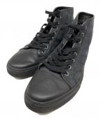 GUCCIグッチ）の古着「GGキャンバス ハイカットスニーカー」｜ブラック