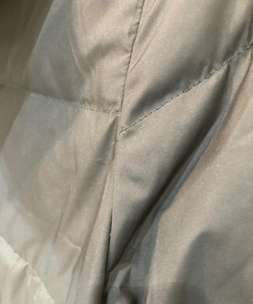 NANO BASE（ナノベース）NANO BASE (ナノベース) ファー付ダウンコート ネイビー サイズ:36の古着・服飾アイテム