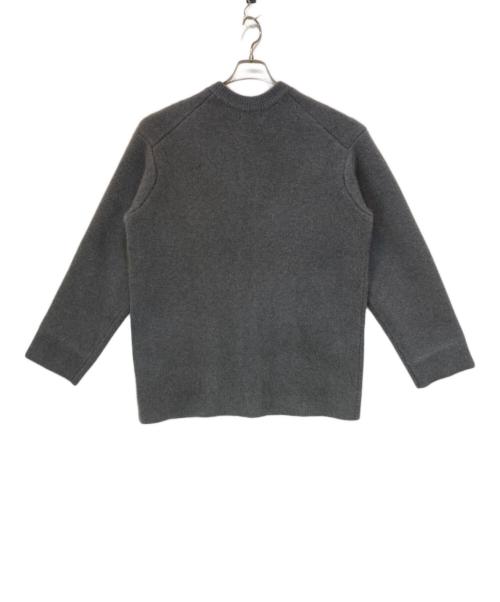 FRAY ID（フレイ アイディー）FRAY ID (フレイ アイディー) ダブルフェイスコーディガン グレー サイズ:ONE SIZEの古着・服飾アイテム