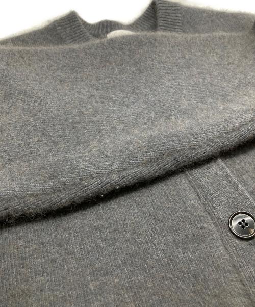 FRAY ID（フレイ アイディー）FRAY ID (フレイ アイディー) ダブルフェイスコーディガン グレー サイズ:ONE SIZEの古着・服飾アイテム