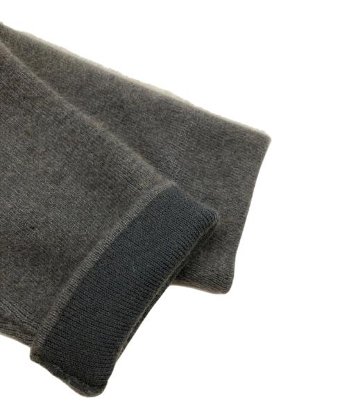 FRAY ID（フレイ アイディー）FRAY ID (フレイ アイディー) ダブルフェイスコーディガン グレー サイズ:ONE SIZEの古着・服飾アイテム