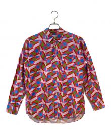 COMME des GARCONS SHIRT×Karl Benjamin（コムデギャルソンシャツ×カール・ベンジャミン）の古着「20SS 幾何学模様シャツ」｜マルチカラー