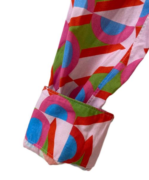 COMME des GARCONS SHIRT（コムデギャルソンシャツ）COMME des GARCONS SHIRT (コムデギャルソンシャツ) Karl Benjamin (カール・ベンジャミン) 20SS 幾何学模様シャツ マルチカラー サイズ:Sの古着・服飾アイテム