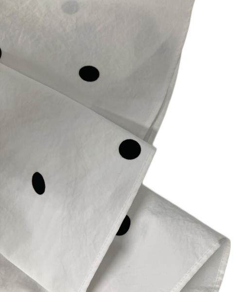 SHE TOKYO（シートーキョー）SHE TOKYO (シートーキョー) lisa dot フレアスカート ホワイト サイズ:34の古着・服飾アイテム