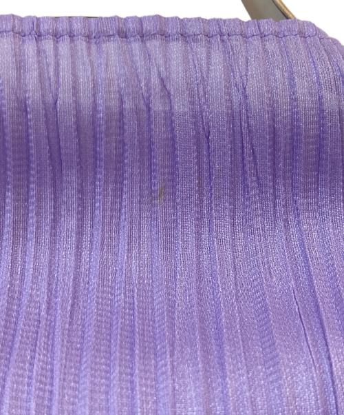 PLEATS PLEASE（プリーツプリーズ）PLEATS PLEASE (プリーツプリーズ) 半袖プリーツカットソー ブルー サイズ:3の古着・服飾アイテム