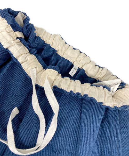 ゴーシュ（ゴーシュ）ゴーシュ (ゴーシュ) リネンコットンツイルギャザースカート インディゴ サイズ:2の古着・服飾アイテム