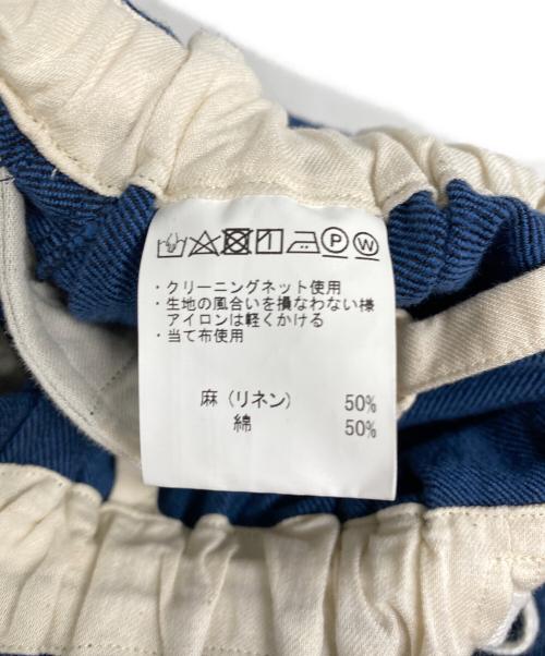 ゴーシュ（ゴーシュ）ゴーシュ (ゴーシュ) リネンコットンツイルギャザースカート インディゴ サイズ:2の古着・服飾アイテム