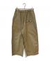 ゴーシュ（ゴーシュ）の古着「カツラギワイドパンツ」｜ベージュ