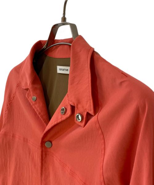 nonnative（ノンネイティブ）nonnative (ノンネイティブ) EDUCATOR JACKET POLY CHINO CLOTH　エデュケイター・ジャケット・ポリ・チノ・クロス ピンク サイズ:1の古着・服飾アイテム