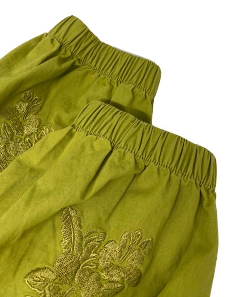 thisisneverthat（ディスイズネバーザット）thisisneverthat (ディスイズネバーザット) Floral Embroidered Jacket イエロー サイズ:Lの古着・服飾アイテム