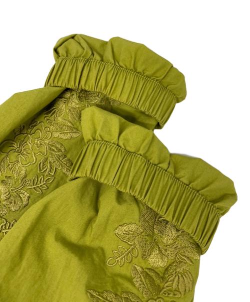 thisisneverthat（ディスイズネバーザット）thisisneverthat (ディスイズネバーザット) Floral Embroidered Jacket イエロー サイズ:Lの古着・服飾アイテム