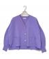 IENA（イエナ）の古着「スーパーファインスムース ショートカーディガン」｜パープル