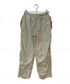 feeriqueフィーリック）の古着「メモリータフタミリタリーパンツ」｜ベージュ
