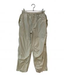 feerique（フィーリック）の古着「メモリータフタミリタリーパンツ」｜ベージュ