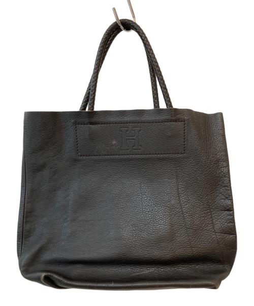 HIROFU（ヒロフ）HIROFU (ヒロフ) チェスタ レザートートバッグ L ブラック サイズ:なしの古着・服飾アイテム