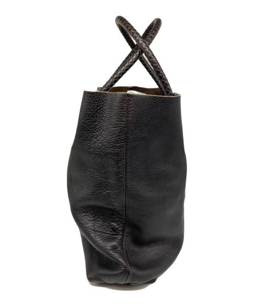 HIROFU（ヒロフ）HIROFU (ヒロフ) チェスタ レザートートバッグ L ブラック サイズ:なしの古着・服飾アイテム