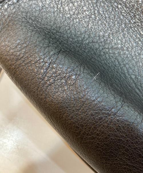 HIROFU（ヒロフ）HIROFU (ヒロフ) チェスタ レザートートバッグ L ブラック サイズ:なしの古着・服飾アイテム