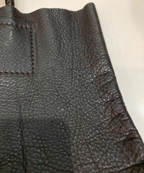 HIROFU（ヒロフ）HIROFU (ヒロフ) チェスタ レザートートバッグ L ブラック サイズ:なしの古着・服飾アイテム