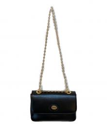 GUCCI（グッチ）の古着「マリーナ レザー チェーンショルダーバッグ」｜ブラック